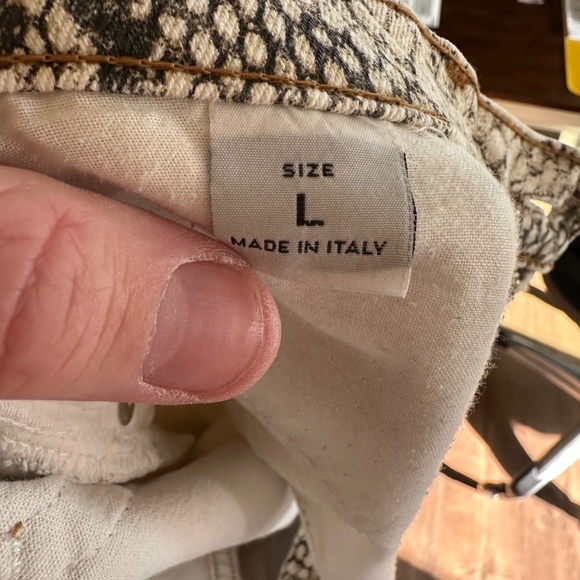 Roberto Cavalli Python Pattern Jeans - Picture 7 of 7